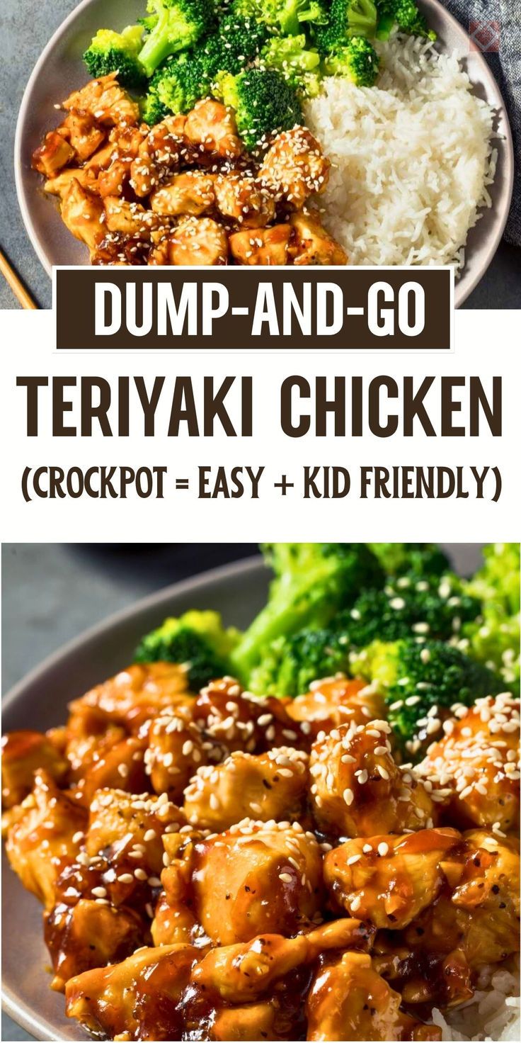 The Best Dump and Go Crockpot Teriyaki Chicken - No Watery Sauce Ever
